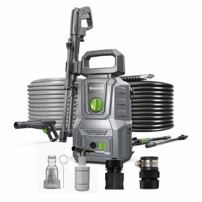 Senkai Impreza High Pressure Washer 1600W, 130 Bar Powerful Motor | Portable Car & Bike Washer with Spray Gun & Adjustable Nozzle | Ideal for Home Cleaning, Patio, Garden & Outdoor Use