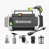 Senkai Portable DODZE S1 High Pressure Washer Machine 1800W 140 Bar Max Pressure | 7 L/min Flow Rate with On/Off Switch Heavy Duty Electric Power Cleaner | Compact Design Car Home Cleaning