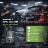 Senkai Impreza High Pressure Washer 1600W, 130 Bar Powerful Motor | Portable Car & Bike Washer with Spray Gun & Adjustable Nozzle | Ideal for Home Cleaning, Patio, Garden & Outdoor Use